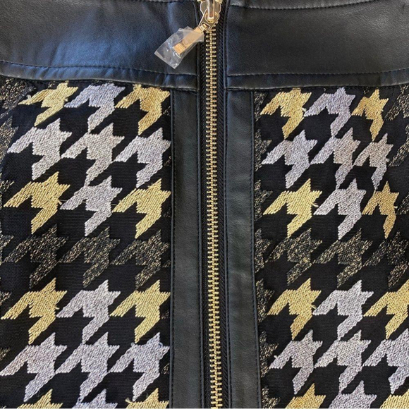 J McLaughlin Women’s 6 Plaid Metallic Thread Mini Skirt Clueless Preppy Y2K - Picture 4 of 10